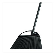 O-Cedar Outdoor PowerCorner Angle Broom, 48" Handle, Black/Gray (168215)
