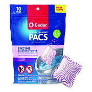 O-Cedar Cleaning PACS, Lavender Scent, 10/Pack (172402)