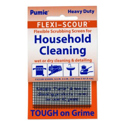 Pumie Flexible Scouring Screen, 5.5 x 4, Black, 48/Carton (FLEX48)