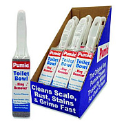 Pumie Toilet Bowl Ring Remover with Handle, 1.25 x 5, Gray, 6/Pack (JAN6)