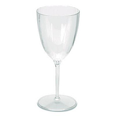 WNA Classicware One-Piece Stemware, 6 oz, Plastic, Clear, 100/Carton (CW6WINE)