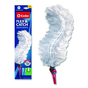 O-Cedar Flex and Catch Heavy-Duty Dusting Kit, 1 Duster Wand and 3 Refills (172148EA)