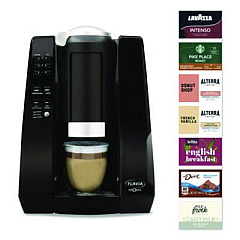 FLAVIA Aroma Brewer, with 134 Assorted Drinks Bundle, Black (MDR10020)