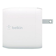 Belkin BOOST CHARGE Dual USB-A Wall Charger, White (WCB002DQWH)