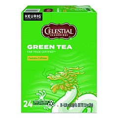 Celestial Seasonings Green Tea K-Cups, 24/Box (14734)