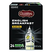 Celestial Seasonings English Breakfast Black Tea K-Cups, 24/Box (14731)