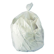 Heritage Linear Low-Density Can Liners, 16 gal, 0.5 mil, 24" x 32", Clear, 500/Carton (H4832MCRAC)