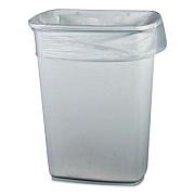 Heritage Linear Low-Density Can Liners, 33 gal, 1 mil, 33" x 39", Clear, 150/Carton (H6639YCRAC)
