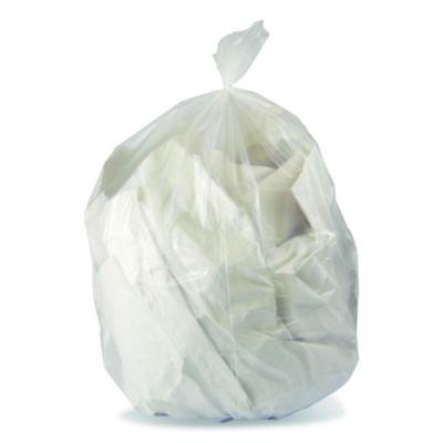 Heritage Linear Low-Density Can Liners, 56 gal, 1.1 mil, 46" x 50", Clear, 100/Carton (H9250SC)