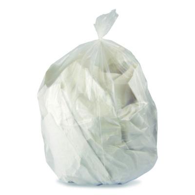 Heritage Linear Low-Density Can Liners with Dual-Dispense Box, 55 gal, 1.3 mil, 40" x 53", Clear, 100/Carton (H8053PCRAC)