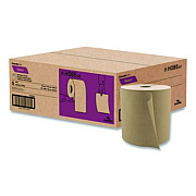 Cascades PRO Select Roll Paper Towels, 1-Ply, 7.9" x 800 ft, Natural, 6/Carton (H085)