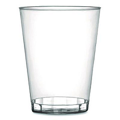 Savvi Serve Plastic Tumblers, 8 oz, Clear, 20/Bag, 25 Bags/Carton (408)