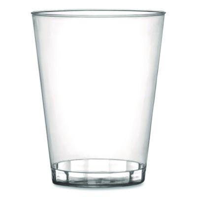 Savvi Serve Plastic Tumblers, 8 oz, Clear, 20/Bag, 25 Bags/Carton (408)