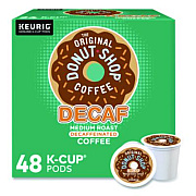The Original Donut Shop Decaf Coffee K-Cup Pods, 48/Box (1635474)
