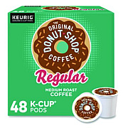 The Original Donut Shop Donut Shop Coffee K-Cups, Regular, 0.39 oz, 48/Box (1635475)