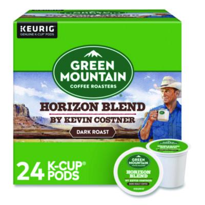 Green Mountain Coffee Horizon Blend by Kevin Costner Coffee K-Cups, 0.37 oz, 24/Box (5000379575)