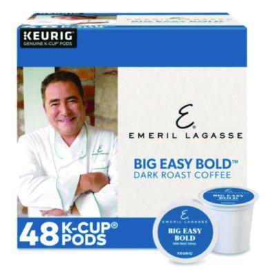 Emeril's Big Easy Bold Coffee K-Cups, 0.4 oz, 48/Box (24306974)