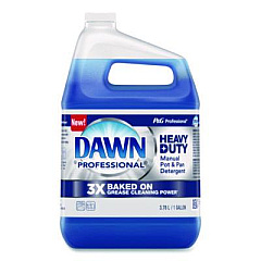 Dawn Professional Heavy-Duty Manual Pot and Pan Dish Detergent, Original Scent, 1 gal Bottle (8728)