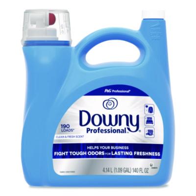 Downy Professional Commercial Liquid Fabric Softener, 140 oz Plastic Bottle with Dispensing Tap (14052)