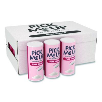 Pick Me Up Provisions Pure Sugar, 20 oz Canister, 24/Carton (PM62433CT942)