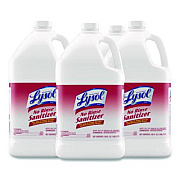 Professional LYSOL Brand No-Rinse Sanitizer Concentrate, Unscented, 128 oz Bottle (3624174389)