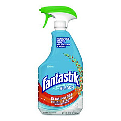 Fantastik MAX MAX All-Purpose Cleaner with Bleach, Fresh Scent, 32 oz Spray Bottle (308685)