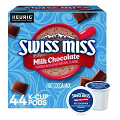 Swiss Miss Milk Chocolate Hot Cocoa K-Cups, 0.65 oz, 44/Box (2259481)