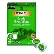 TWININGS Tea K-Cups, Irish Breakfast, 0.11 oz, 24/Box (TNA87303)