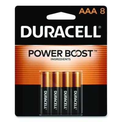 Duracell Power Boost CopperTop Alkaline AAA Batteries, 8/Pack (MN2400B8Z)