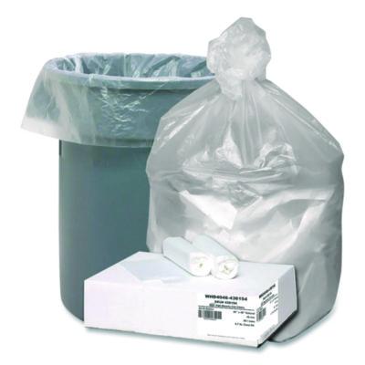 Berry Plastics Global Ultra Plus Industrial Trash Bag, 45 gal,16 mic, 40 x 48, Natural, 80/Carton (WHD404643615)
