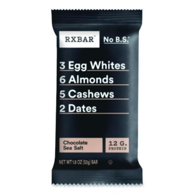 RXBAR Adult Bars, Chocolate Sea Salt, 1.83 oz Bar, 12/Box (CGO00430)