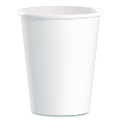SOLO Paper Hot Cups, 10 oz, White, 50/Pack (370WPK)