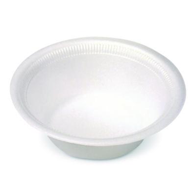 SOLO Concorde Foam Bowls, 12 oz, White, 125/Pack (12BWWCRPK)