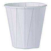 SOLO Paper Portion Cups, ProPlanet Seal, 3.5 oz White, 100/Pack (450PK)