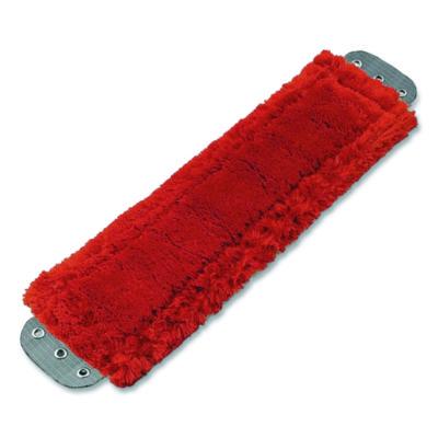 Unger SmartColor MicroMop 15.0, Microfiber, Heavy-Duty, 16 x 5, Red, 5/Pack (MM40RPK)