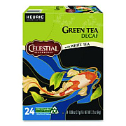 Celestial Seasonings Decaffeinated Green Tea K-Cups, 24/Box (14737)