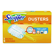 Swiffer Dusters Starter Kit, Dust Lock Fiber, 6" Handle, Blue/Yellow (11804KT)