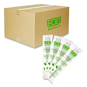 Eco-Products Plantware CPLA Cutlery, Individually Wrapped, Fork, Plastic, White, 1,000/Carton (EPS017W)