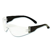 Bouton Zenon Z12 Polycarbonate Safety Glasses, Frameless, Clear Single Lens (250010000)