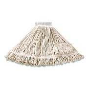 Rubbermaid Commercial Super Stitch Blend Mop, Cotton/Synthetic, White (D25306WE)