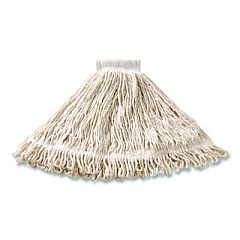 Rubbermaid Commercial Super Stitch Blend Mop, Cotton/Synthetic, White (D25306WE)