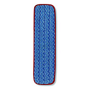 Rubbermaid Commercial HYGEN Microfiber Wet Mop Pad, 18", Red, 12/Carton (FGQ41000RD00)