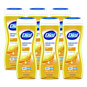 Dial Body Wash Advanced Clean Gold, Original Gold Scent, 16 oz, 6/Carton (09119)
