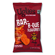 Uglies Kettle Potato Chips, Bar-B-Que, 2 oz Bags, 24/Carton (DFN26103)
