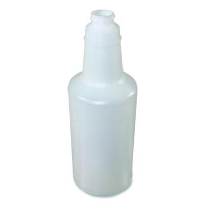 Impact Plastic Bottles with Graduations, 32 oz, Natural (5032WG24)