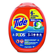 PODS Laundry Detergent, Pods, Tide Original, 112 Pods/Tub (03243PK)