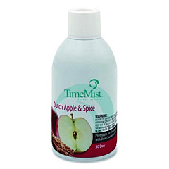 TimeMist Premium Metered Air Freshener Refill, Dutch Apple and Spice, 7.1 oz Aerosol Spray (1042818EA)