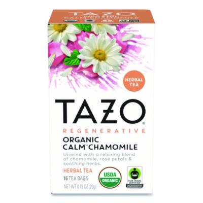 Tazo Tea Bags, Organic Calm Camomile, 16/Box (TAZ00354BX)