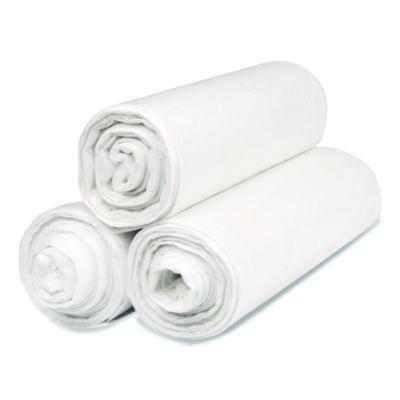 Inteplast Group Institutional Low-Density Can Liners, 33 gal, 0.8 mil, 33" x 39", Natural, Interleaved Roll, 25 Bags/Roll, 6 Rolls/Carton (SL3339XHN)