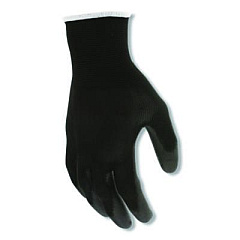 MCR Safety Work Gloves, 10" Long, Medium, Black, 12 Pairs (B96699MDZ)